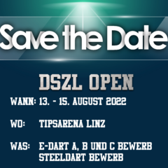 Save the Date ! DSZL OPEN 2022